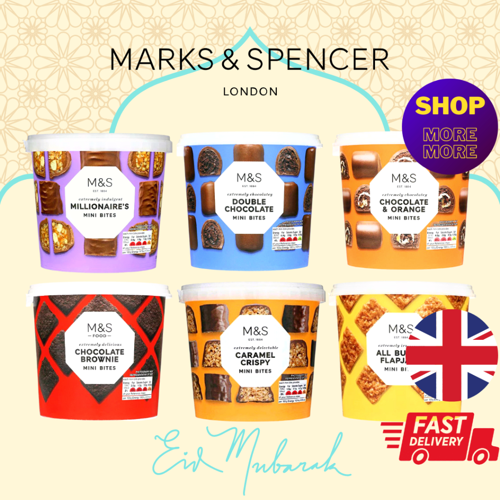 [CHEAPEST🔥] M&S Mini Bites 🇬🇧 Mark and Spencer Double Chocolate