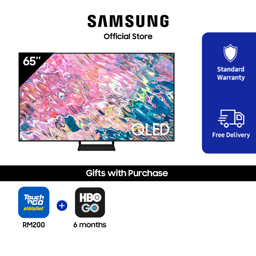 Samsung Q60B QLED 4K Smart TV Dual LED/Multi View/Voice Assistance (65 ...