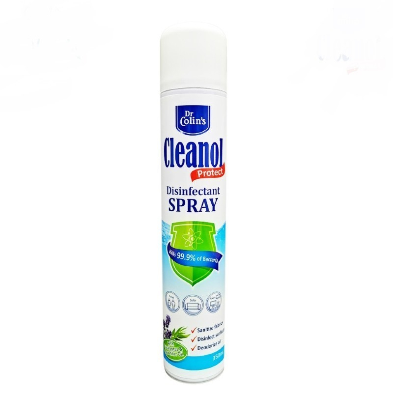 DR.COLIN'S CLEANOL PROTECT DISINFECTANT SPRAY 350MLsanitize fabrics