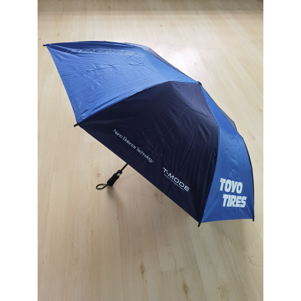 Blue/Black Foldable Automatic Open Umbrella Big Size