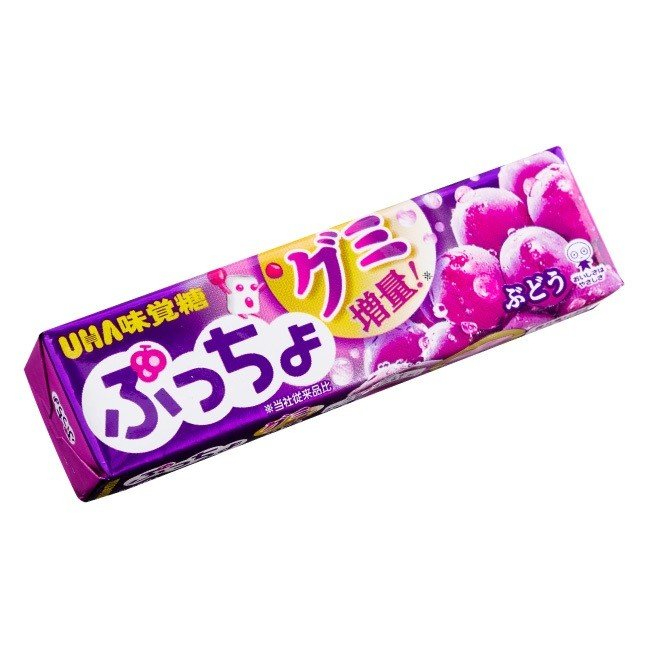 [Japan 日本 ] UHA Puccho Stick Soft Candy Grape 悠哈味觉糖Puccho葡萄软糖 50G ...