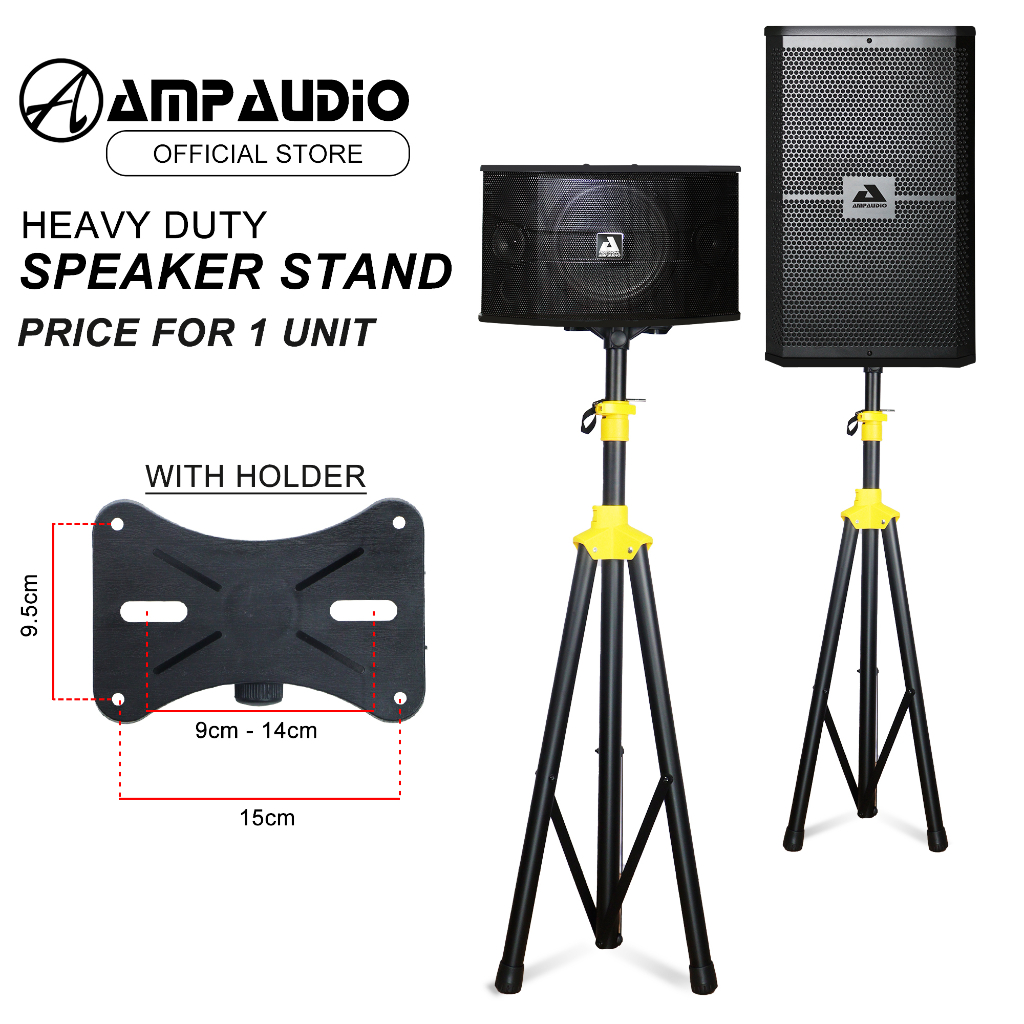 Speaker Stand Heavy Duty Speaker Stand Professional Karaoke speaker stand  Suitable for Speaker 10 Inch to 18 Inch | Shopee Malaysia