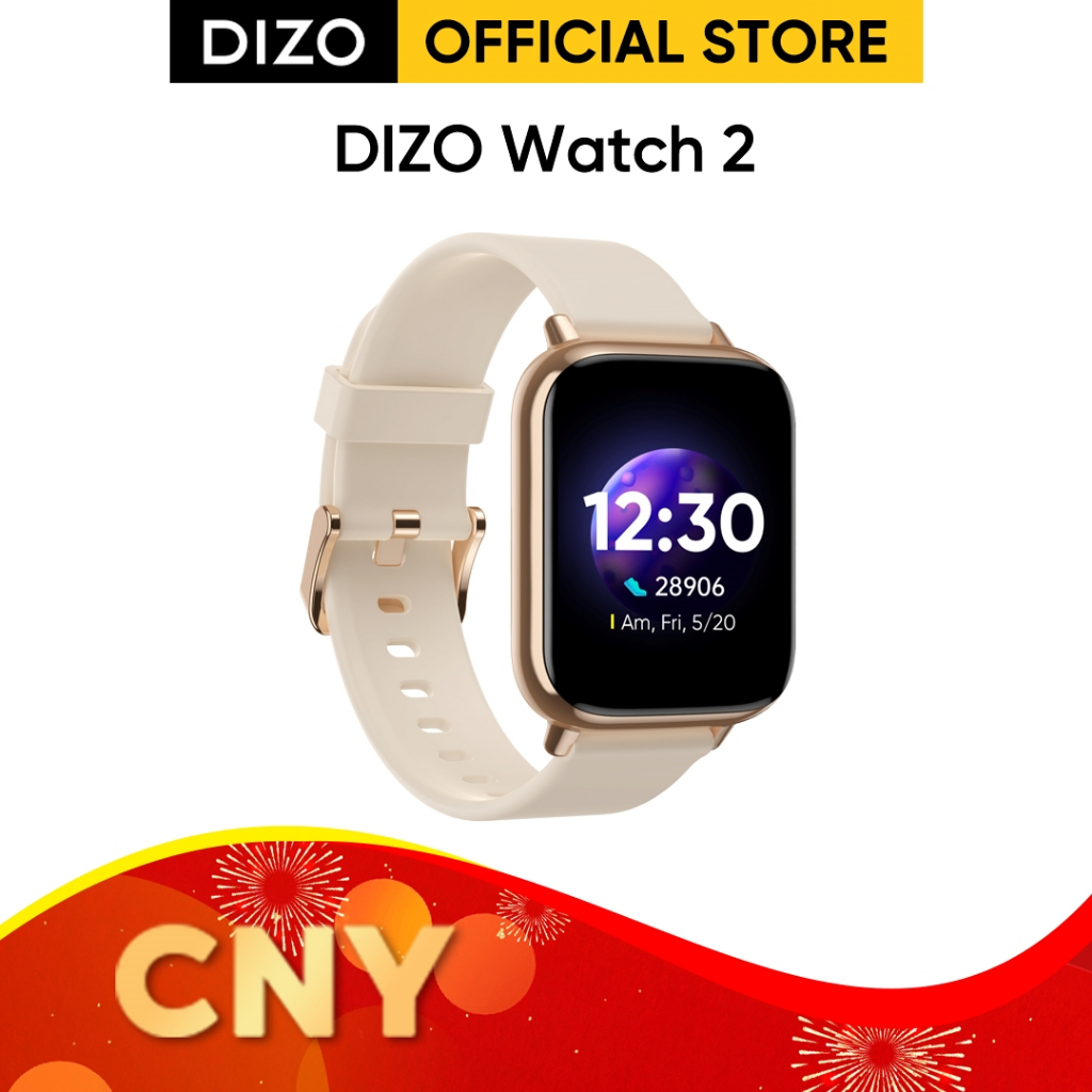 realme DIZO Watch 2 Smart Watch Bright Full Touch Screen 5ATM ...