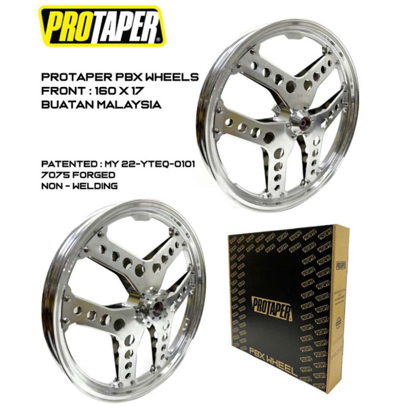 Protaper PBX Wheels Sport Rim Shopee Malaysia