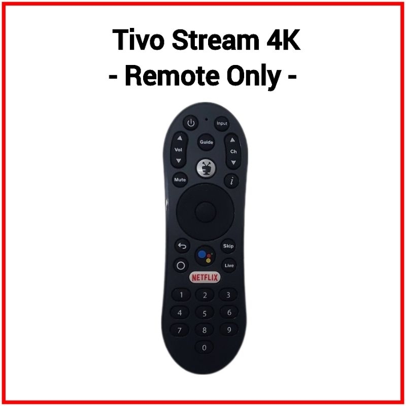 Tivo Stream 4k Remote Replacement Tivo Remote Bluetooth Remote Shopee Malaysia