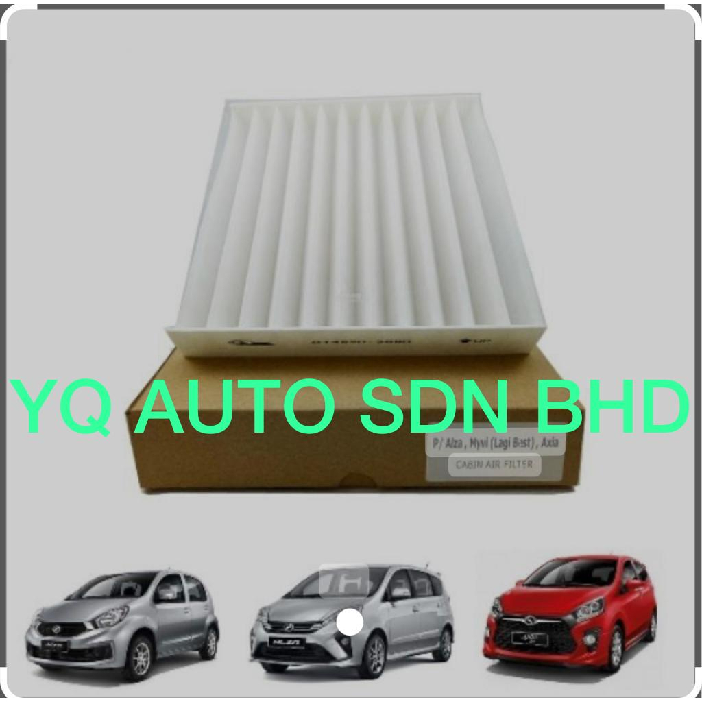OEM AIR COND CABIN FILTER PERODUA MYVI 2011+ NEW MYVI ALZA AXIA BEZZA ARUZ SWIFT 999-40014-70000