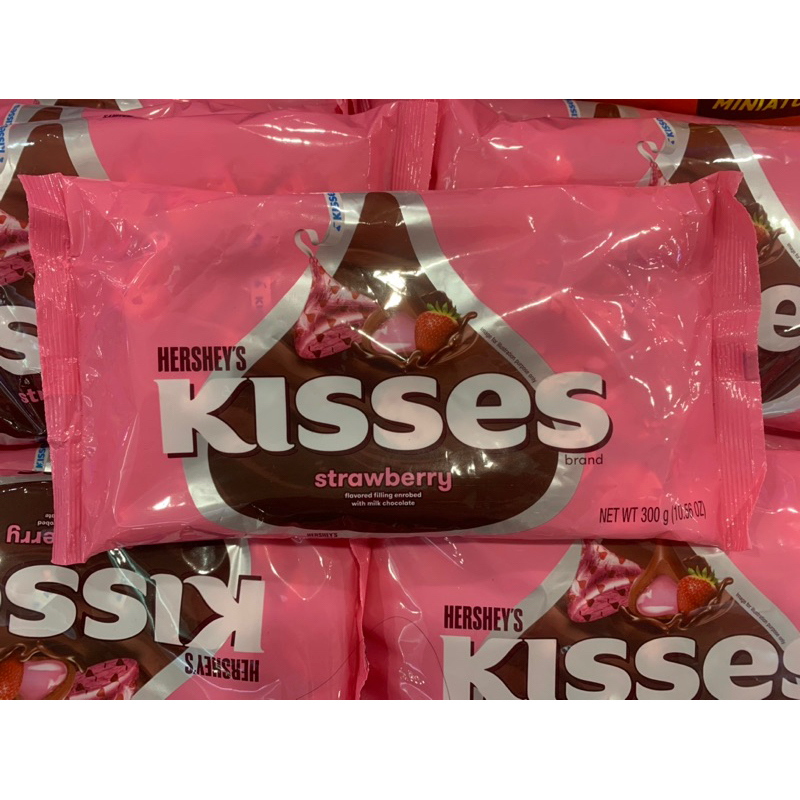 ?NEW?Hershey's Kisses Strawberry Milk Choco / Ice Cream Cone Share Pack  255g - 300g | Shopee Malaysia