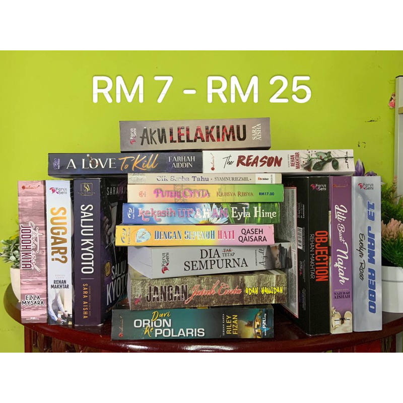 PRELOVED BUKU HAUL MURAH