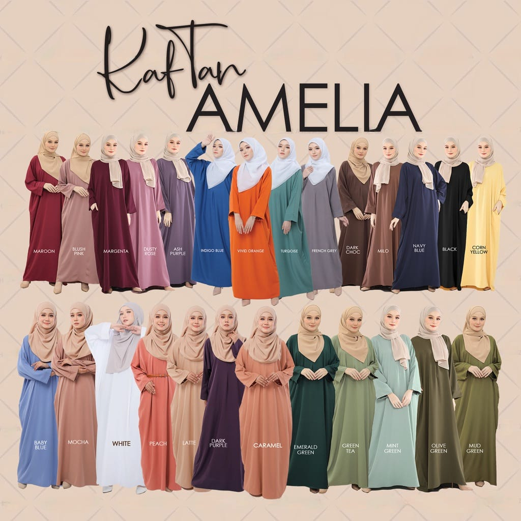 KAFTAN AMELIA,SUPER CANTIK AND ELEGANT