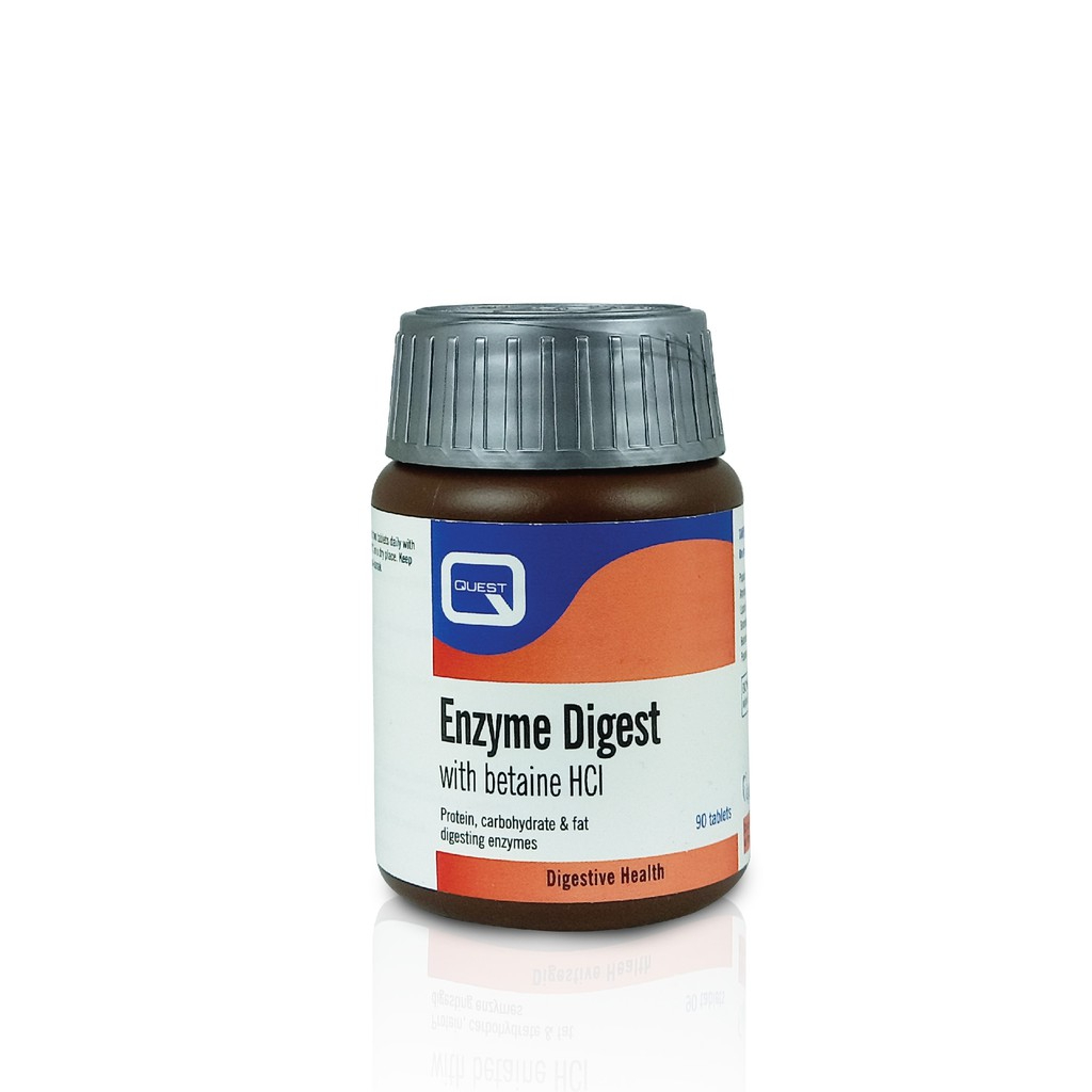 QUEST ENZYME DIGEST WITH BETAINE HCLProtein, carbohydrate & fat