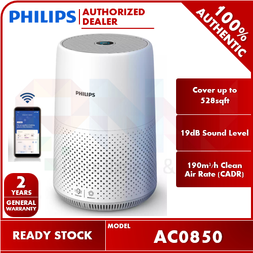 Philips 49m² Smart Sense Air Purifier Cleaner AC0850 / AC0850/20 / AC0650 (Replacement Model for AC0820)