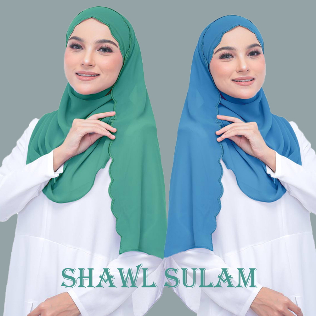 shawl sulam hitam gold
