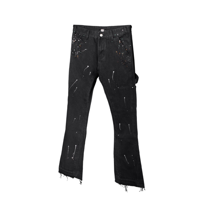 DC CLOTHING FLAREINK SPLASH JEANS(BLACK) Shopee Malaysia