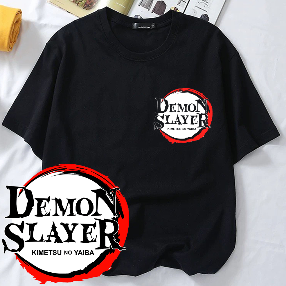 DEMON SLAYER Kimetsu no Yaiba 鬼滅の刃 xs-3xl tshirt man woman t shirt men women baju t shirt lelaki perempuan manga anime