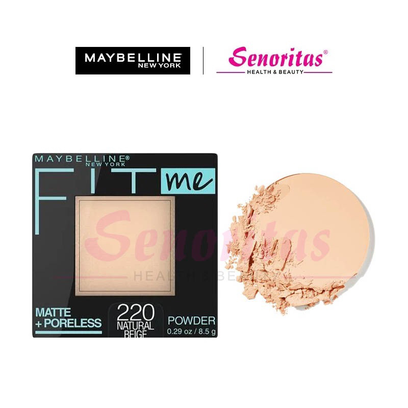 Maybelline Fit Me Matte Poreless Pressed Powder Shopee Malaysia 6732