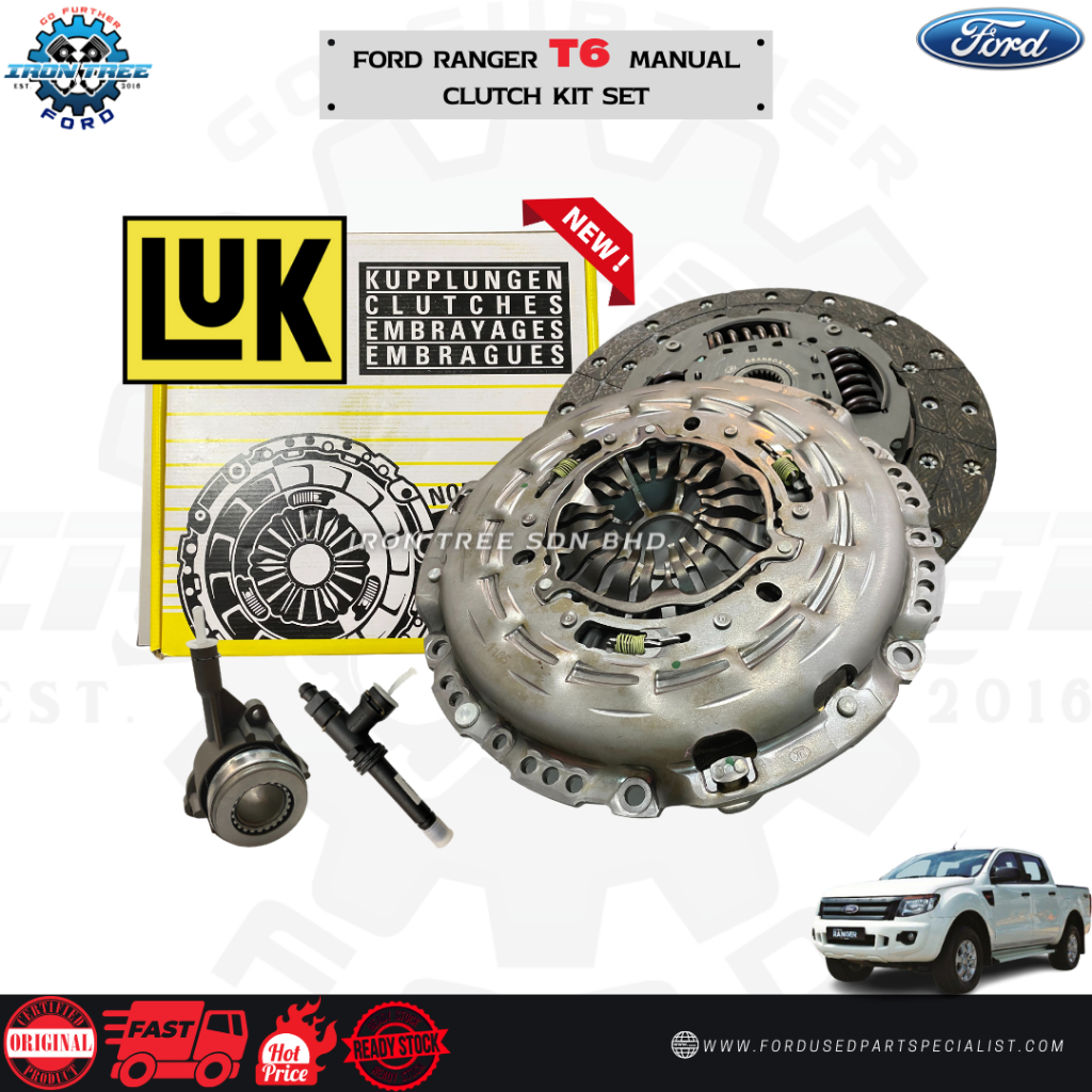 GenuineFord Ranger T6 Manual Luk Clutch set 5 speed / 6 speed
