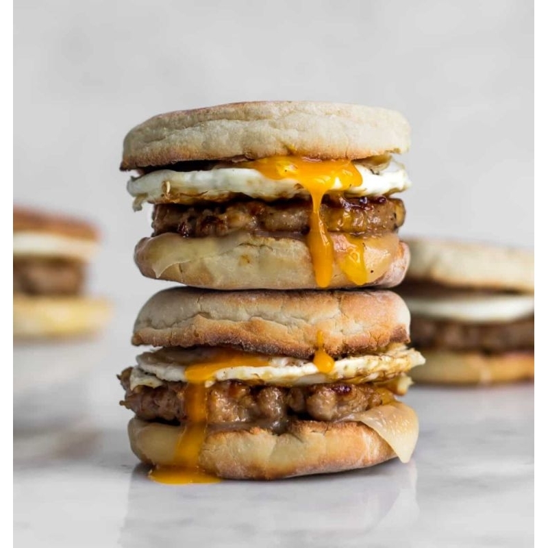 【PENANG AREA ONLY❗】Dukes - Muffin Sausage Patties 松饼香肠肉饼【100g X 2 pcs】