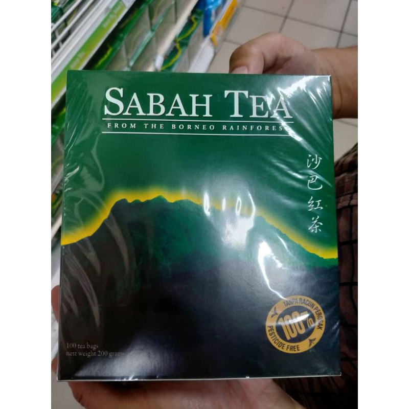 SABAH TEA BAGS 100'S