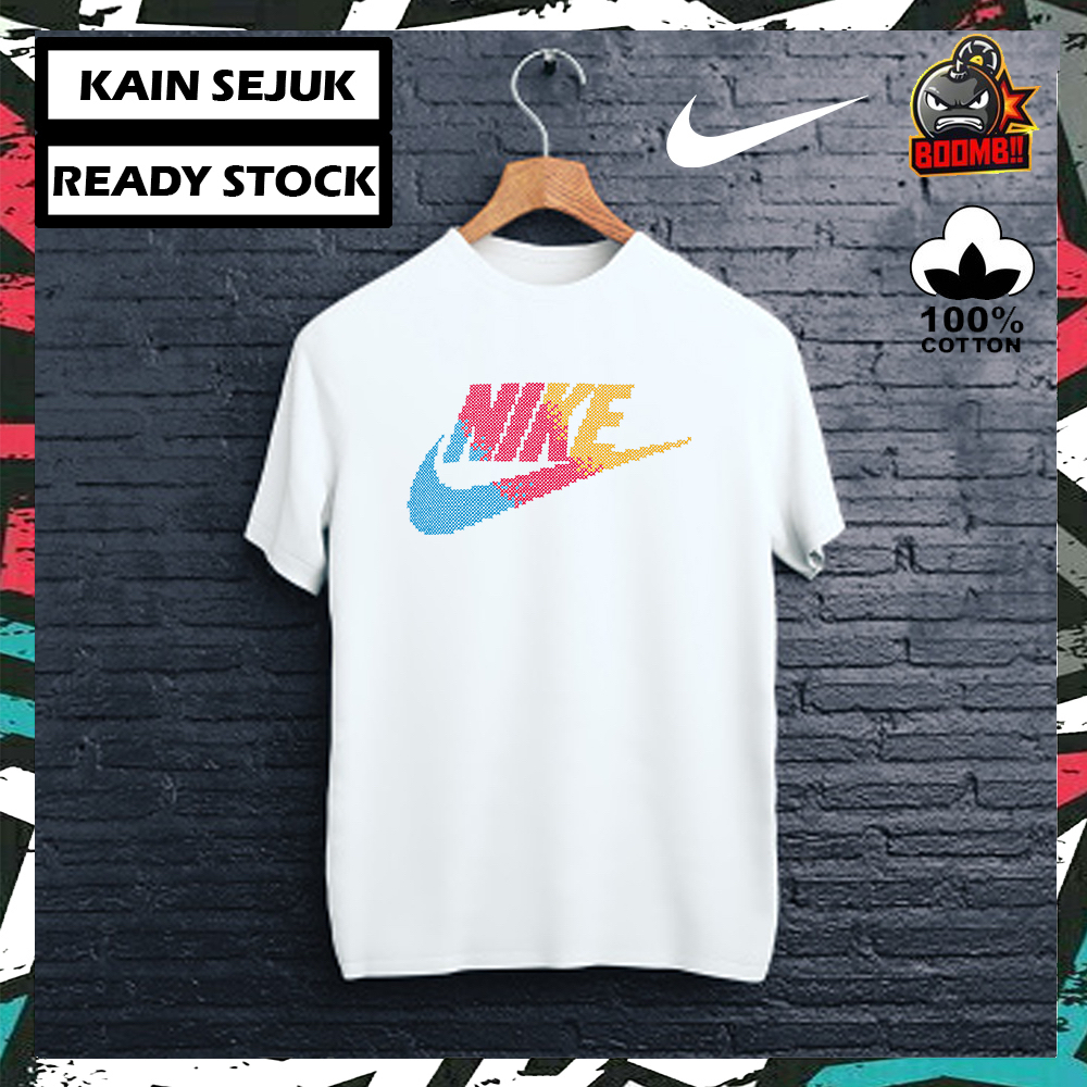 ?100% PREMIUM COTTON? NIKE SPORTWEAR V2_8 Cotton Tshirt T Shirt Tee Tops Men Women Unisex Baju Lelaki Wanita Perempuan