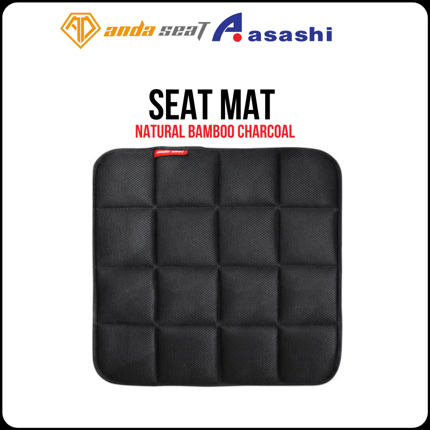 ANDA SEAT SEAT MAT Fabric Seat Cushion CHAIR MAT Green-touch Natural Bamboo Charcoal Seat Mat