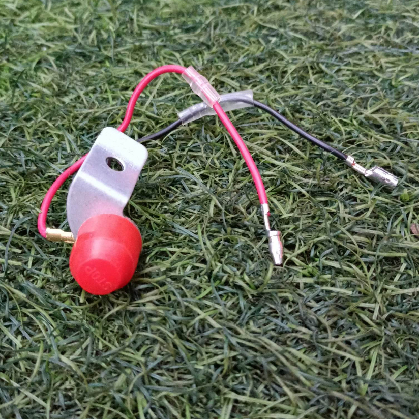 Butang Berhenti Untuk Mesin Potong Rumput Jenis BG328/BG328 Stop Button C/W Bracket (2 wire)