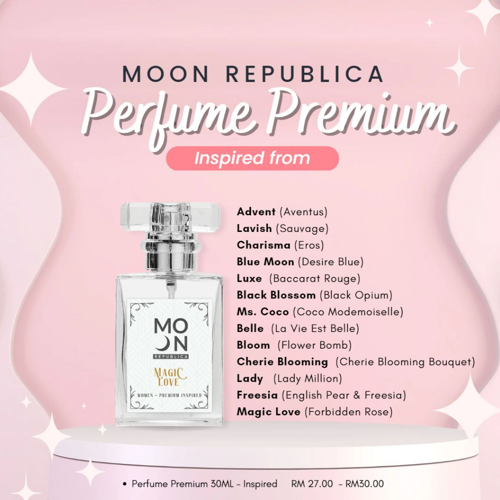 PERFUME 30ML VIRAL MOON REPUBLICA Perfume Inspired High Grade