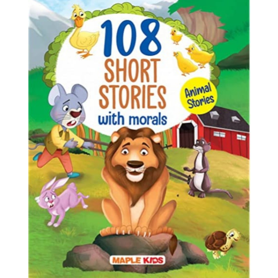 108 Animal Stories Book for Kids Age 5 to 12 - Bedtime Story Books for Kids - Buku Cerita English Kanak Kanak