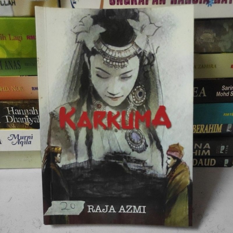 novel KARKUMA. oleh Raja Azmi @ rumah