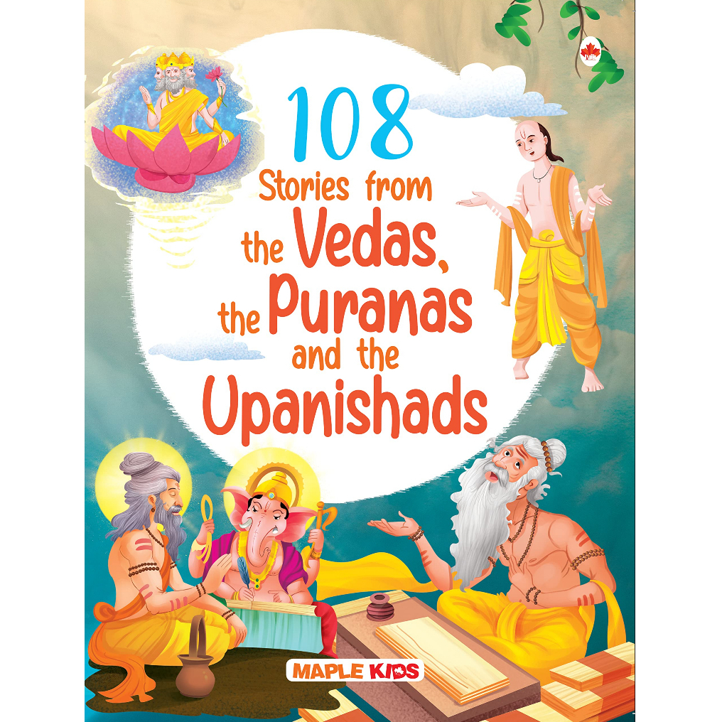 108 Stories from The Vedas, Puranas and Upanishads 108 Mahabharata 108 Ramayana Story Books for Kids Hinduism Books