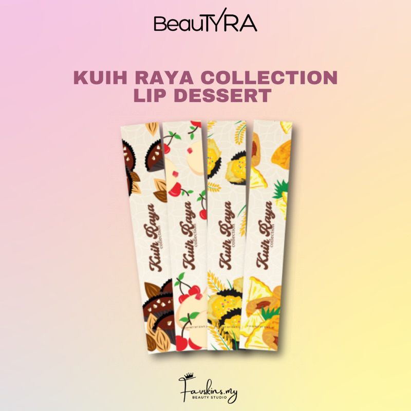 [READYSTOCK]BEAUTYRA KUIH RAYA LIP KIT DESSERT CINDERELLA MARIPOSA MEOW