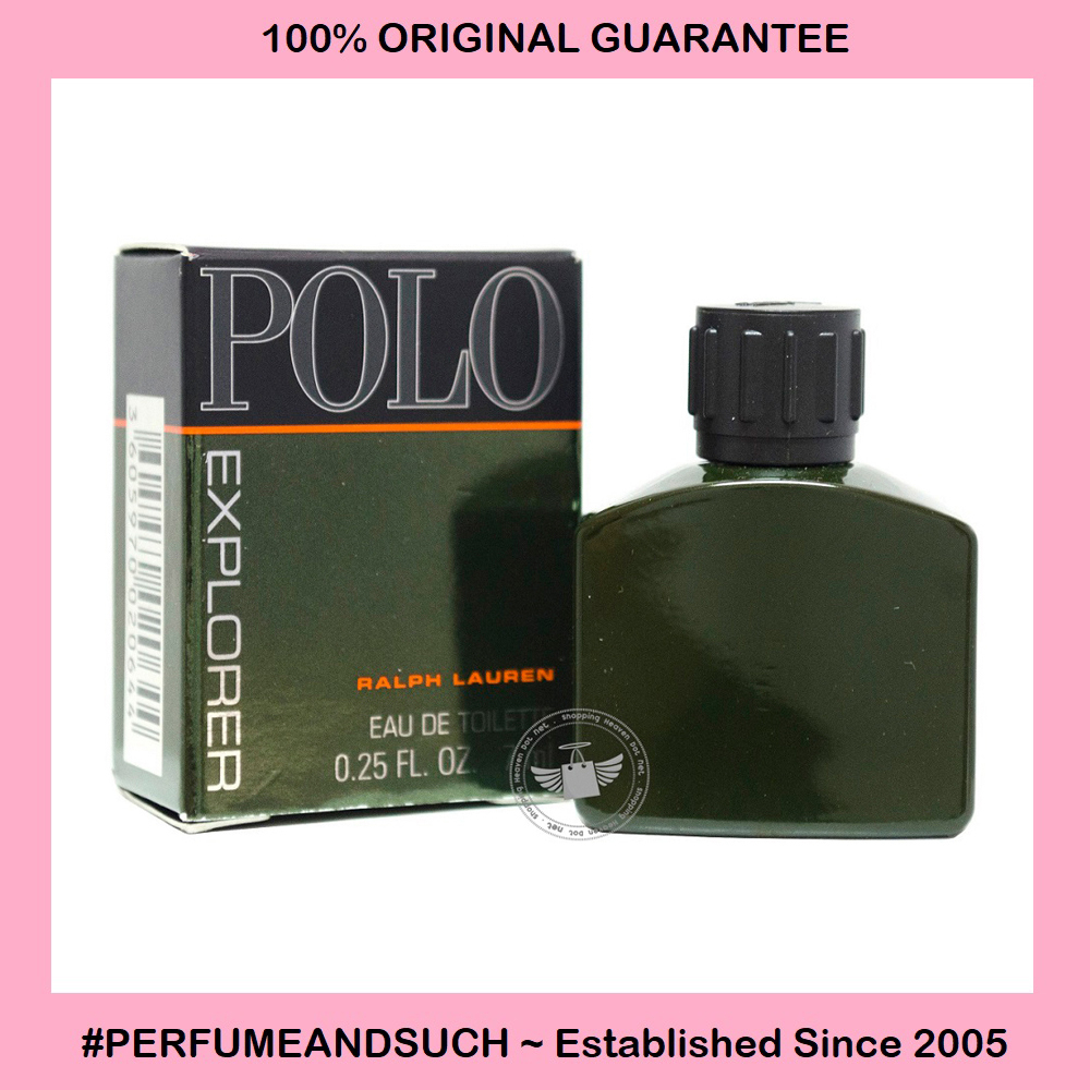 Rare ~ Ralph Lauren Polo Explorer 7ml EDT ~ Perfume Miniature For