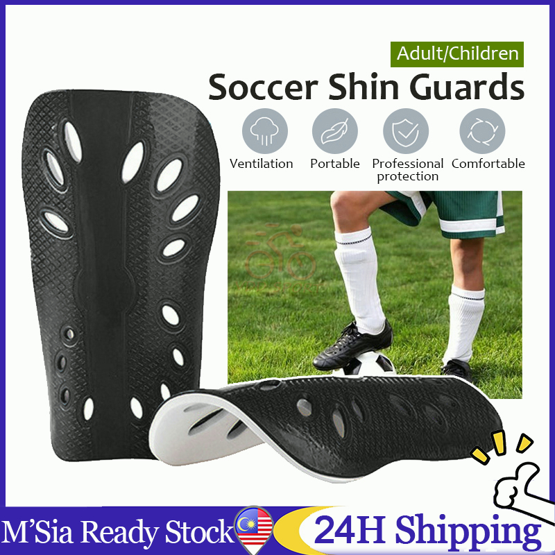 Adult Kids Football Shin Guard Protection Leg Cushion Protection Youth ...