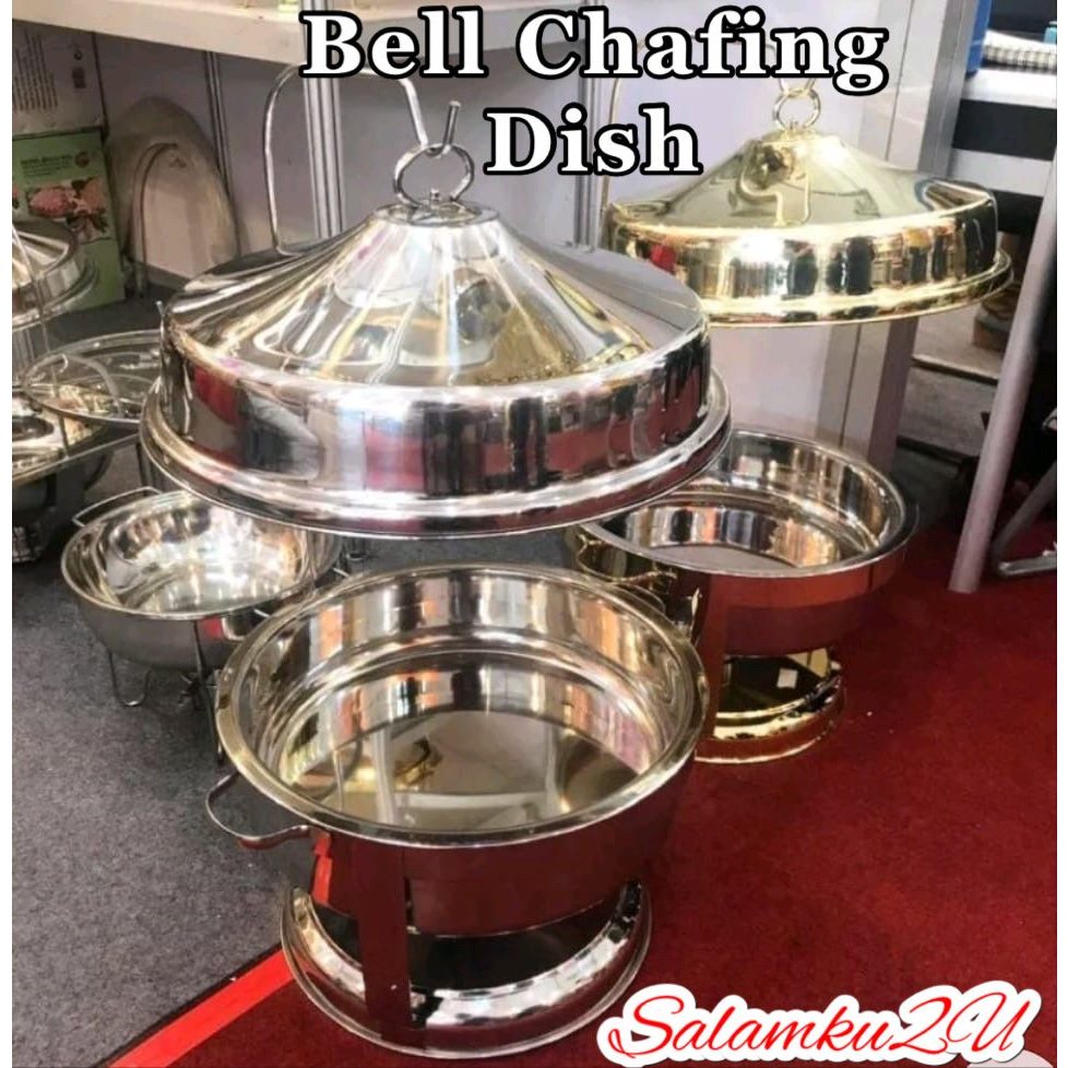 Stainless Steel Bell Chafing Dish Horse/Rusa Brand Catering Buffet