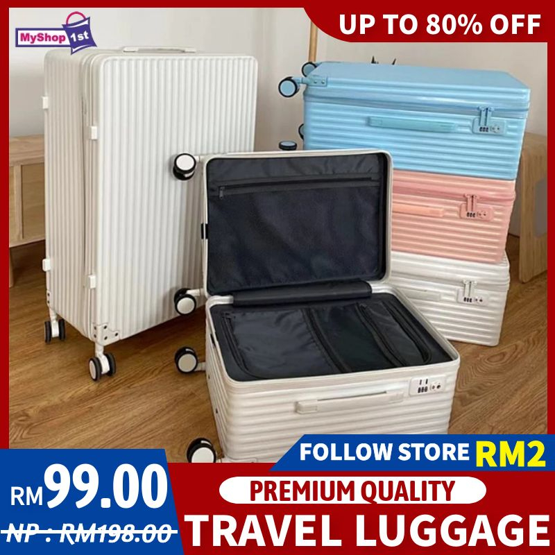 [PREMIUM] Poly-Carbonate Hardcase Travel Luggage Set Suitcase 20 INCH & 24 INCH & 26 INCH