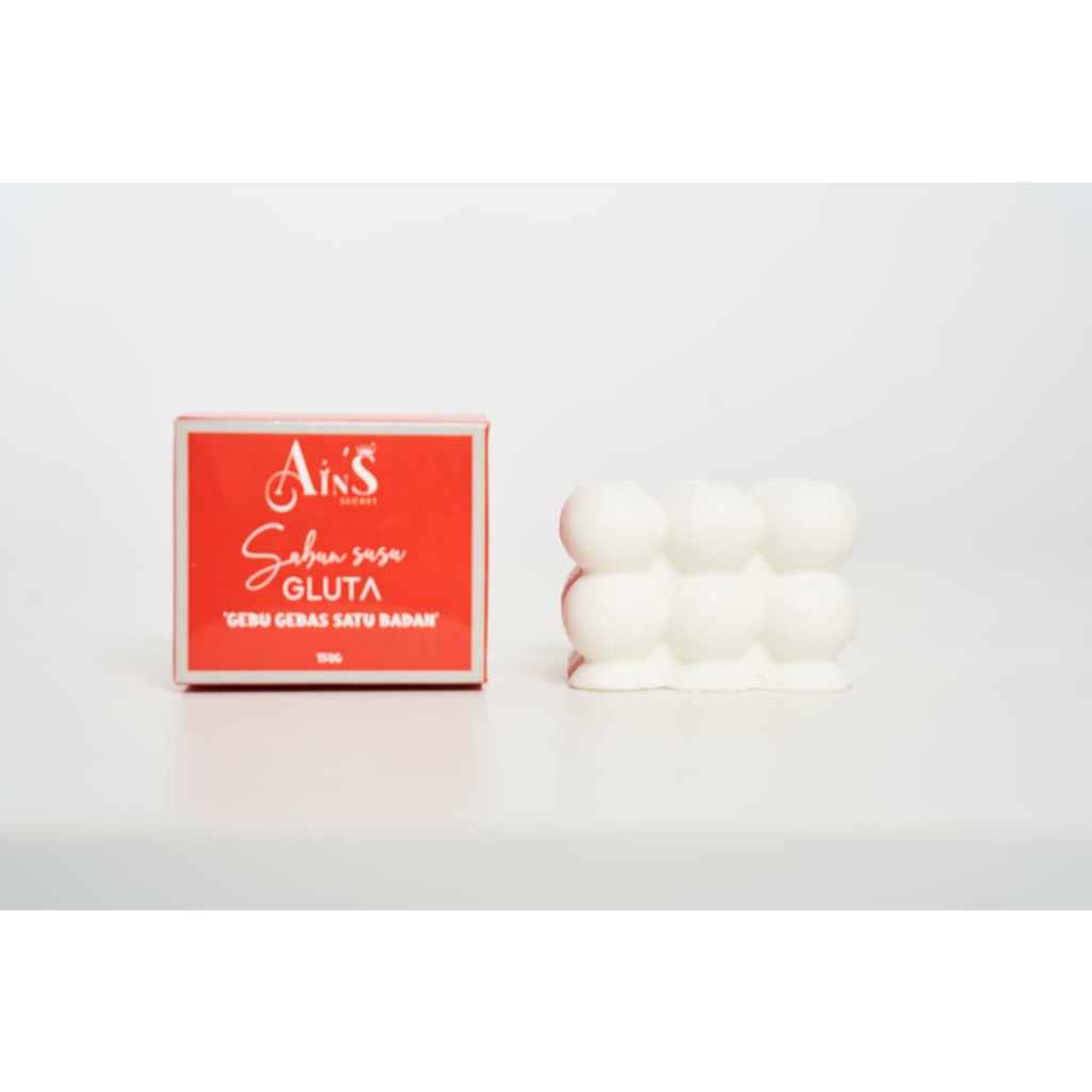 SABUN SUSU GLUTA (by ain secret)BESTNYA SABUN SUSU GLUTA KAMI KERANA  ☑️size yg besar 150g ☑️berkelulusan KKM ☑️lulus uj