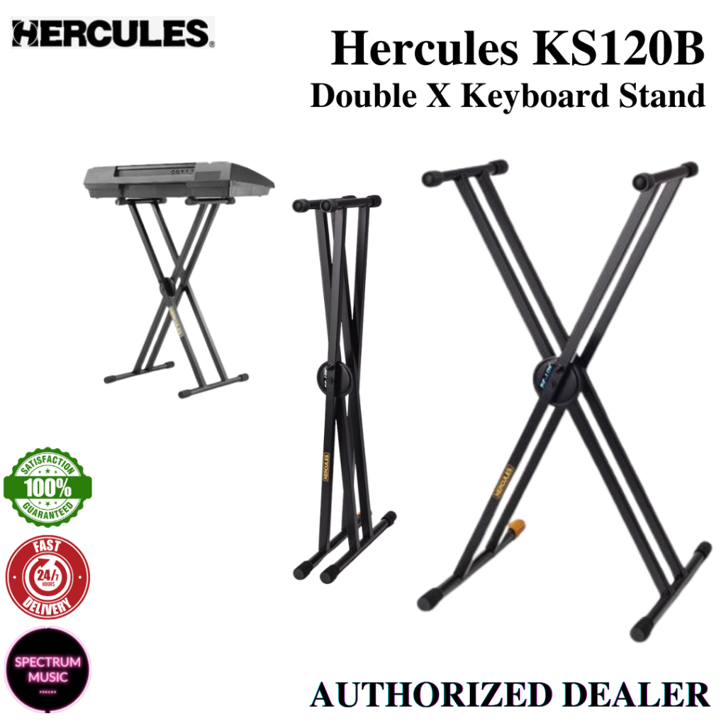 Hercules KS120B Double X Keyboard Stand Shopee Malaysia