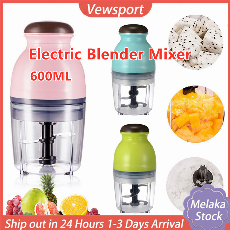 220V Electric Blender Mixer Food Processor With Chopper Bowl 600ml Juicer Bottle Meat Grinder Baby Food Maker EU 料理机 搅拌机