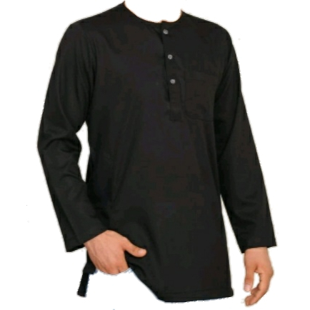 Kurta Lelaki Dewasa (TANPA KOLAR) - Material Cotton
