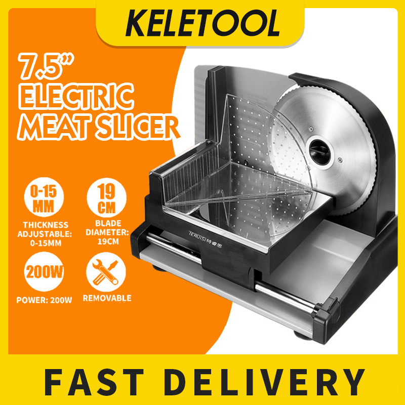 Electric Meat Cutter / Lamb Beef Slicer Electric meat cutting machine [spot] home automatic meat cutting machine mutton