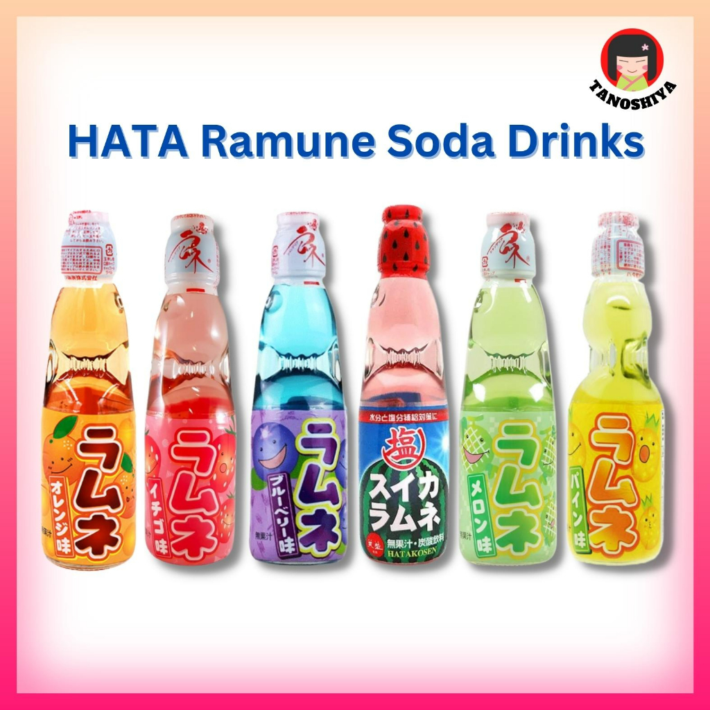 HATA Ramune Soda Carbonated Drinks Shopee Malaysia