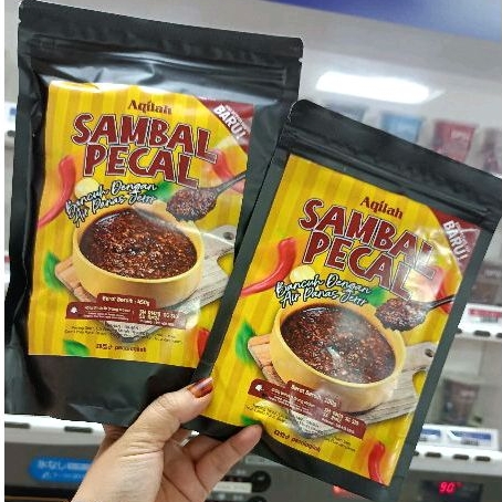 200g Sambal Pecal Aqilah JM Kuah Kacang -Rojak Maniscolek