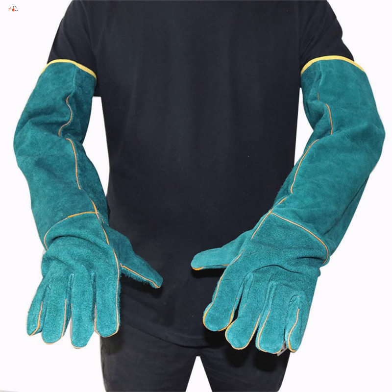 Protective Gloves Anti-scratch Anti-bite Reptile Cat Dog Snake Wild Animals Handling Glove Reptile Anti Bite Glove Hand