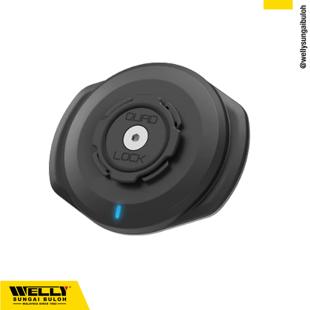 Quad Lock Weatherproof Wireless Charging Head/ Waterproof Wireless Charging/ Smart Adapter ( Authorized Dealer)