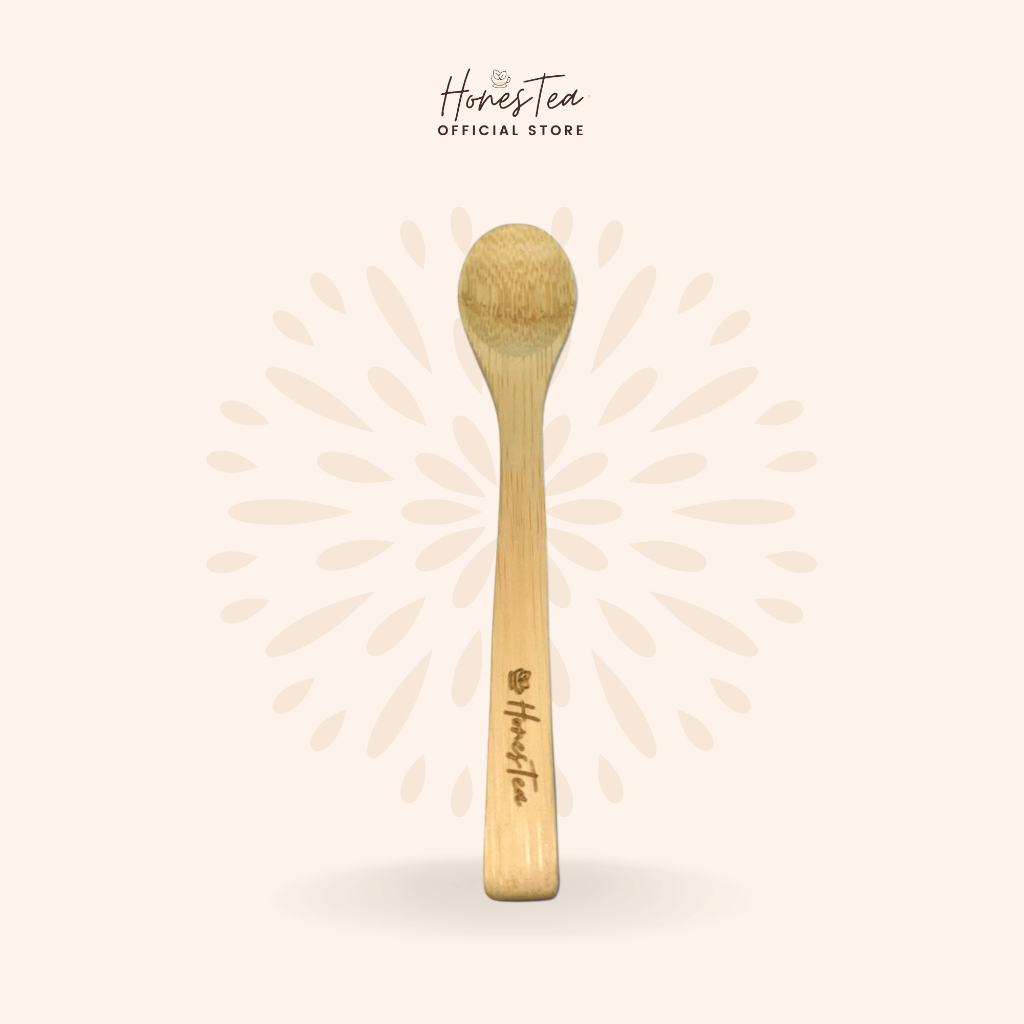 Honestea Sustainable & Reusable Stirring Bamboo Spoon