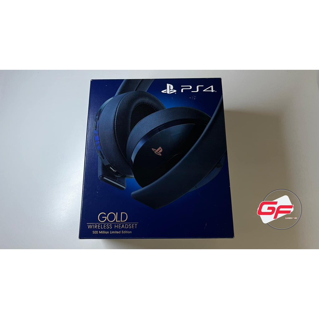 Sony PS4 Gold Wireless Headset 500 Million Limited Edition Shopee