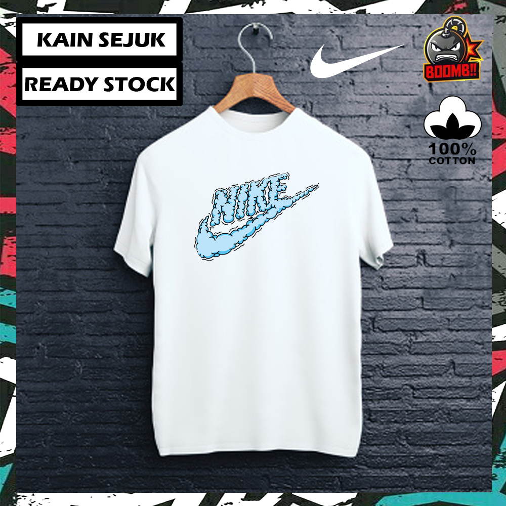 ?100% PREMIUM COTTON? NIKE SPORTWEAR V2_6 Cotton Tshirt T Shirt Tee Tops Men Women Unisex Baju Lelaki Wanita Perempuan