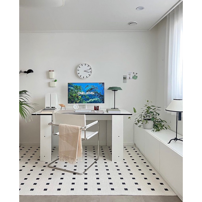 Simple Modern Office Desk | Shopee Malaysia