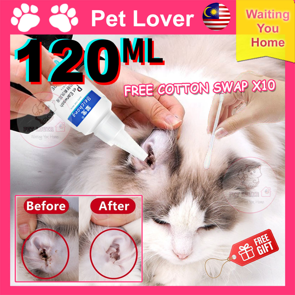 CATEARS Ubat Telinga Kucing Earmit Cat Ear Mite for Cat Ear Drop