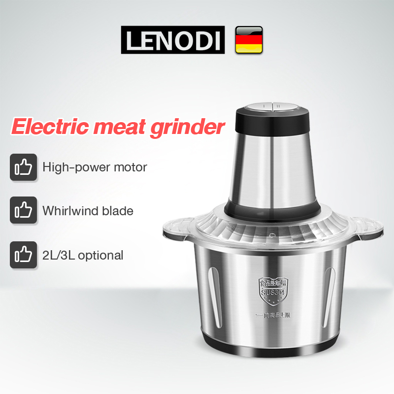 Meat Grinder Food Processor Blender 2L/3L Pengisar Daging Food Chopper Electric Meat Grinder Food Processor--EPYDM01/EPYDM02