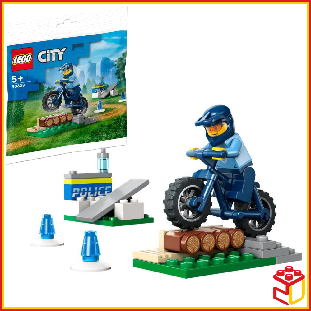 (Ready Stock) 30638 LEGO City Police Bike Training Building Toy